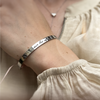 Balance Armband Silber mit Gravur