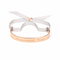 Balance Big Armband Roségold mit Gravur