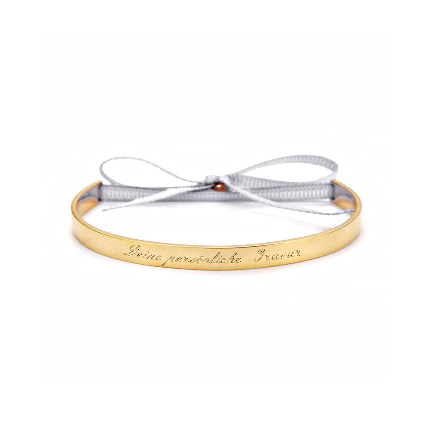 Balance Armband Gold mit Gravur