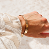 Balance Big Armband Roségold mit Gravur